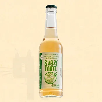 Limonáda Bezinka - máta limonáda Balení: Sklo - 0,33 l