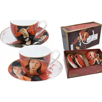Porcelánový Šálek Carmani Modigliani 225 ml 2 ks