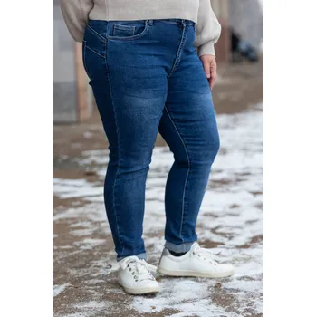 Dámské džíny REDSEVENTY DENIM Skinny džíny VITA [F326-14] Barva: Modrá, Velikost: 48