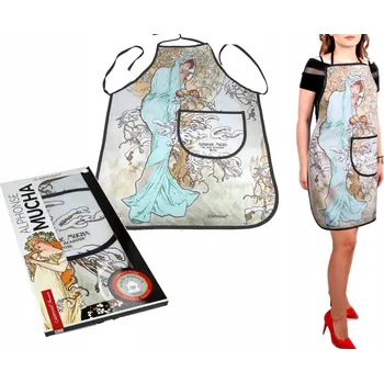 Kuchyňská zástěra Kuchyňská zástěra - A. Mucha, Zima (CARMANI)