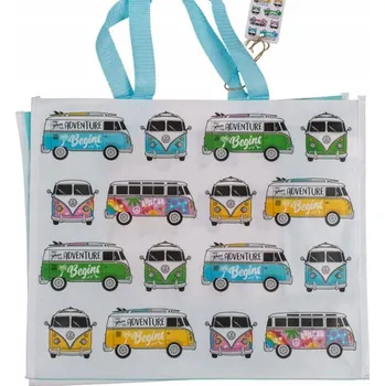 Nákupní taška VWT1 Bus Summer Blue okurka velká
