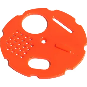 Pokorný Kruhový česnový uzávěr 80 mm červený