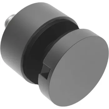 Zábradlí Hahn Steel Kruhový držák skla pro profil, Model 46 - slitina ZAMAK, práškovaný