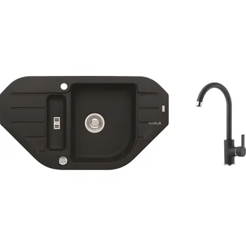Granitový dřez Alveus SET NIAGARA 60/91 + BATERIE TONIA/91 + 5 % sleva v košíku s kódem SLEVA5