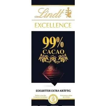 Čokoláda Lindt Excellence 99% Cacao 50g Datum expirace 11/2025