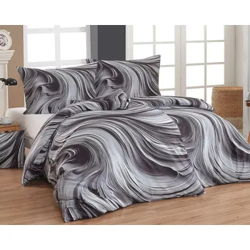 Povlečení Matějovský Monroe bavlna deluxe digitál 140 x 200, 70 x 90 cm zipový uzávěr