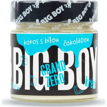 BIG BOY® Grand zero kokos a bílá čokoláda 220g
