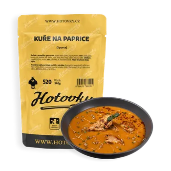 Hotové jídlo Hotovky Kuře na paprice 1 porce