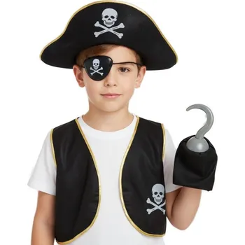 Karnevalový doplněk Sada doplňků kostým pirát