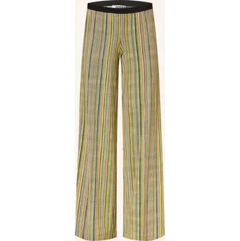 Dámské kalhoty Siyu Dámské Jerseyové Kalhoty Marlene, žlutá / starorůžová /...