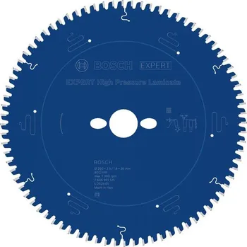 Pilový kotouč BOSCH Pilový kotouč EXPERT High Pressure Laminate, 260&nbsp;×&nbsp;2,5/1,8&nbsp;×&nbsp;30&nbsp;mm, T80 2608902125