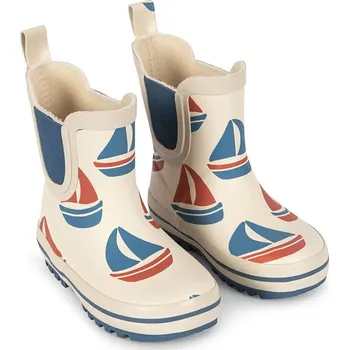 Dívčí holínky Dětské holínky Konges Sløjd ROI PRINTED RAIN BOOT KS105052.PPY2 béžová 08X, EUR 23