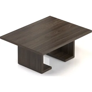 Jednací stůl Manažerský konferenční stůl SOLID 180cm, s nohami ve tvaru L (Manažerský konferenční stůl SOLID 180cm, s nohami ve tvaru L, šířka 140cm)