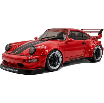 autíčko Porsche 911 (964) RWB Bodykit Taikano Kaishin 2024 červená 1:18 Solido