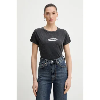 Pánské tričko Bavlněné tričko ZADIG&VOLTAIRE JWTS02840 šedá 90M, vel. S