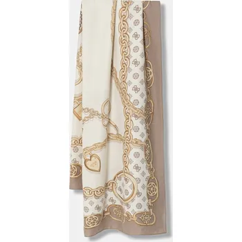 Módní doplněk Šála Guess AW5464.POL03 béžová 80X, vel. ONE SIZE