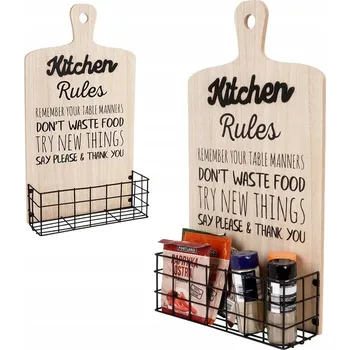 police Nástěnná kovová police černá 9x28x50 cm