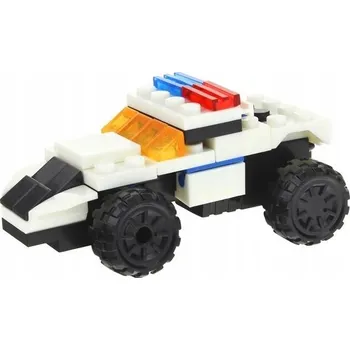 ostatní stavebnice Stavební Stavebnice 2 v 1 policejní auto robot