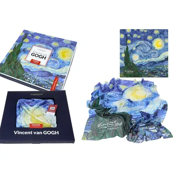 Šála Šátek - V. van Gogh, Hvězdná noc (Carmani)