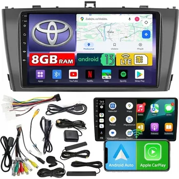 Autorádio Autorádio NCS ZQ9 Toyota Avensis III 2009-2018 Android Navigace 8GB LTE