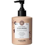 Maska pro oživení barvy vlasů Maria Nila Colour Refresh Beige Brown - béžová hnědá, 300 ml + dárek zdarma