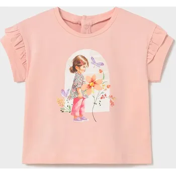 Dětské tričko Mayoral 1080.4E.Baby.PPY2 růžová 30X, vel. 80