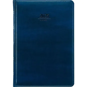 Diář Týdenní diář 2025 Atlas - A5, modrý
