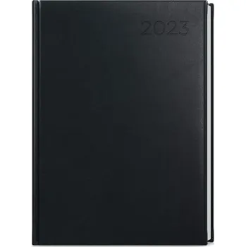 Diář Týdenní diář Vivella 2023 - A4, černý