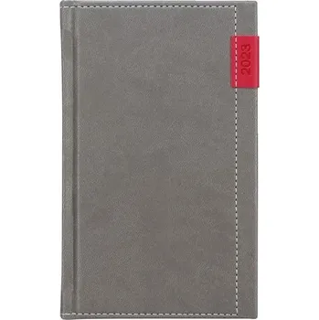 Diář Týdenní kapesní diář 2023 Joy - šedý