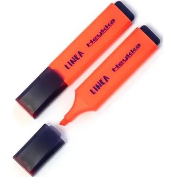 Zvýrazňovač Zvýrazňovač Heykka Linea - červený, 10 ks