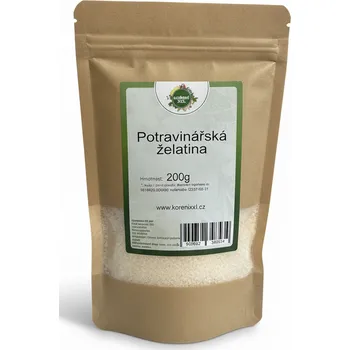 Koření XXL Želatina potravinářská Hmotnost: 200 g