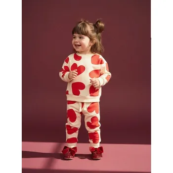 Dívčí mikina Sinsay - Mikina s kulatým výstřihem - krémová - 880EG-01X - 880EG-01X-80