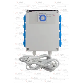 Spínací hodiny GSE - General System Engineering - GSE Timer Box II 8 × 600 W│Bioflower