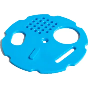 Pokorný Kruhový česnový uzávěr 80 mm modrý