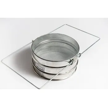 Cedník a síto Cedník dvojitý rovný pocínovaný o průměru 21 cm