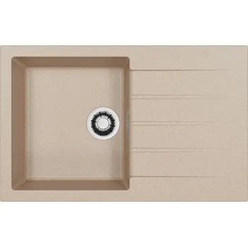 Granitový dřez Alveus CADIT 20 písek A20 + QC sifon_ algranit + 5 % sleva v košíku s kódem SLEVA5