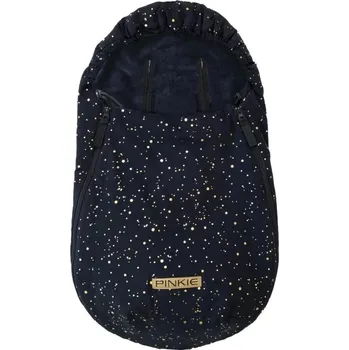 Fusak PINKIE Fusak BIO 0 - 12 měsíců Shine Gold Black - svislé průstřihy