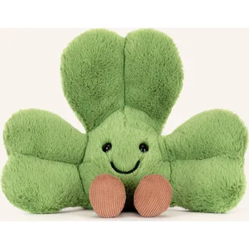 plyšák Jellycat Plyšová Hračka Amuseables Siofra Shamrock, zelená