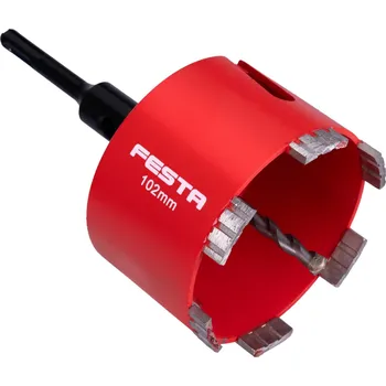 FESTA 24820 Diamantová vrtací korunka SDS+, 102mm, segmentová