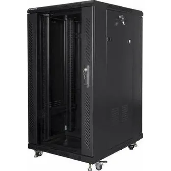 Racková skříň LANBERG FREE STANDING 19 RACK CABINET 22U 600X800 BLACK