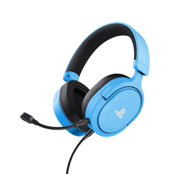 Sluchátka TRUST GXT498B FORTA HEADSET PS5 BLUE