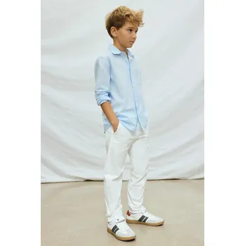 Chlapecké kalhoty Dětské kalhoty Mayoral 530.7A.Junior.PPY2 bílá 00X, vel. 166