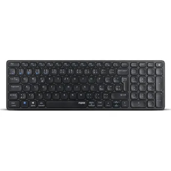 Klávesnice Rapoo E9700M Multimode bezdrátová klávesnice šedá