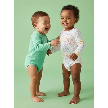 Kojenecký body Sinsay - Sada 2&nbsp;bavlněných body - bílá - 155BA-00X - 155BA-00X-86