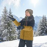 Chlapecká zimní bunda Killtec 181 černá/tmavě béžová 128