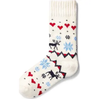 Pánské ponožky Vlnka Ponožky s ovčí vlnou Merino sobí láska přírodní velikost 35-37