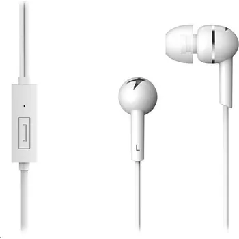 Elektronika Sluchátka GENIUS HS-M300 s mikrofonem - bílé