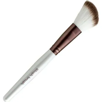 Kosmetický štětec Standelli Professional kosmetický štětec na tvářenku Blush brush syntetické štětiny hnědá/bílá 17 cm