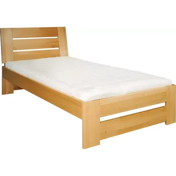 Postel DREWMAX Postel z bukového dřeva LK192, 90x200