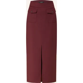 Dámské oblečení Lauren Ralph Lauren Dámská Sukně, tmavě červená, 34